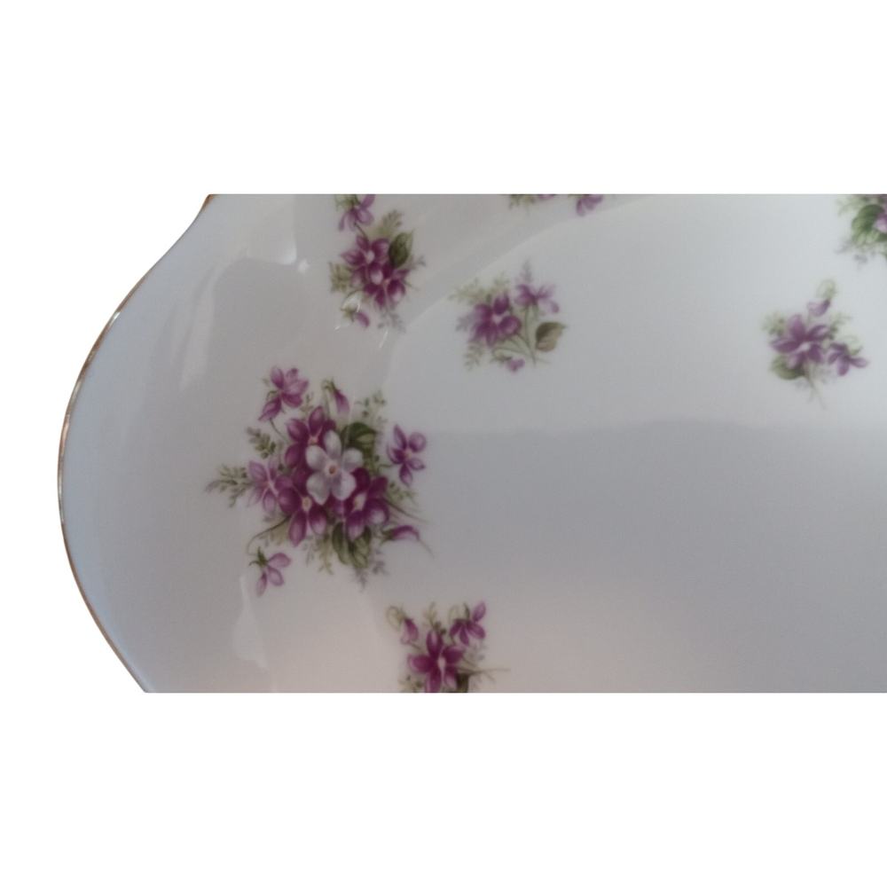 Vintage Royal Albert Sweet Violets Trinket Dish Tray - Picture 2 of 6